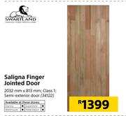Swartland Saligna Finger Jointed Door 2032 x 813mm