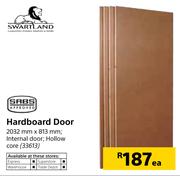 Swartland Hardboard Door 2032 x 813mm-Each
