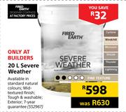 Fired Earth 20Ltr Severe Weather