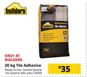 Builders 20Kg Tile Adhesive