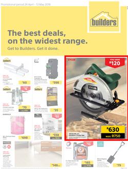 Builders Superstore Inland : The Best Deals On The Widest Range (24 April - 13 May 2018), page 1