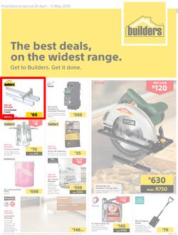 Builders Superstore Inland : The Best Deals On The Widest Range (24 April - 13 May 2018), page 1