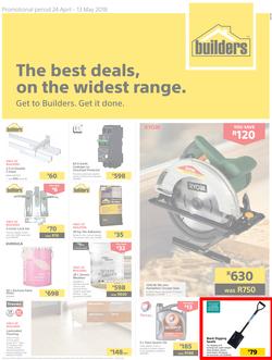 Builders Superstore Inland : The Best Deals On The Widest Range (24 April - 13 May 2018), page 1