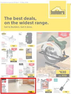 Builders Superstore Inland : The Best Deals On The Widest Range (24 April - 13 May 2018), page 1