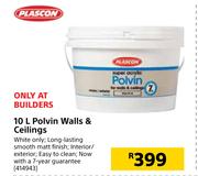 Plascon 10Ltr Polvin Walls & Ceilings