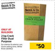 Smith & Co 2Kg Crack Filler Dual Purpose