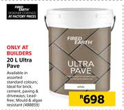 Fired Earth 20Ltr Ultra Pave