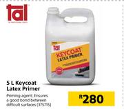 Tal 5Ltr Keycoat Latex Primer