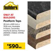 Builders Postform Tops-Each