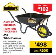 Builders 65Ltr Wheelbarrow