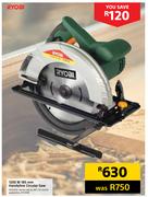 Ryobi 1250W 185mm Handyline Circular Saw HCS1250