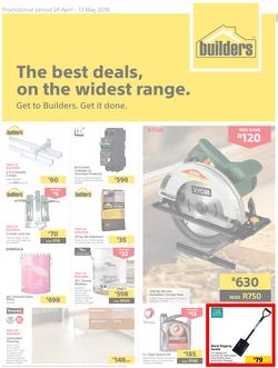 Builders Superstore Kokstad : The Best Deals On the Widest Range (24 April - 13 May 2018), page 1
