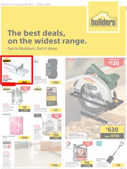 Builders Superstore Kokstad : The Best Deals On the Widest Range (24 April - 13 May 2018), page 1