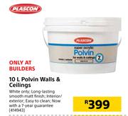 Plascon Polvin Walls & Ceilings-10Ltr