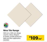 Nina Tile Range-Per Sqm