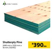 York Timbers (2440mm x 1220mm x 18mm)-Each