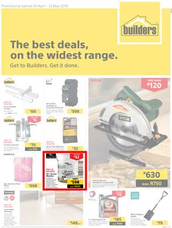 Builders Superstore Philippi : The Best Deals On The Widest Range (24 April - 13 May 2018), page 1
