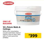 Plascon Polvin Wall & Ceilings-10Ltr