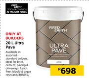 Fired Earth Ultra Pave-20Ltr