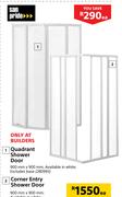 San Pride Quadrant Shower Door-Each