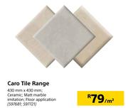 Caro Tile Range-Per Sqm