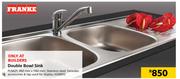 Franke Double Bowl Sink