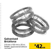 Galvanised Brickforce-Each
