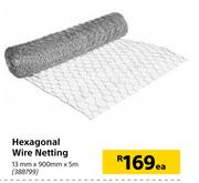 Hexagonal Wire Netting-13mm x 900mm x 5m Each