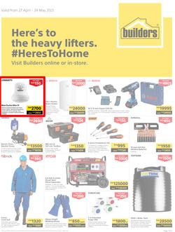 Builders Kenya : Here's To Heavy Lifters (27 April - 24 May 2021), page 1