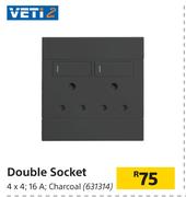 Veti 2 Double Socket