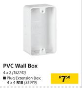 PVC Wall Box 4 x 2