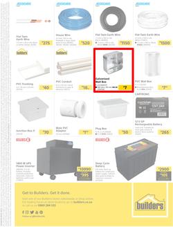 Builders : Here's To All Things Electrical (27 April - 21 June 2021), page 4