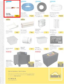 Builders : Here's To All Things Electrical (27 April - 21 June 2021), page 4