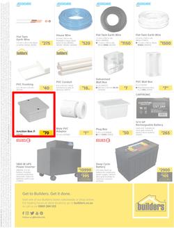 Builders : Here's To All Things Electrical (27 April - 21 June 2021), page 4