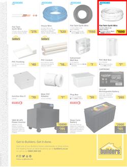Builders : Here's To All Things Electrical (27 April - 21 June 2021), page 4