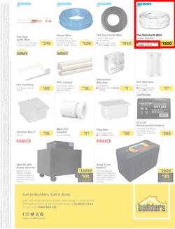 Builders : Here's To All Things Electrical (27 April - 21 June 2021), page 4