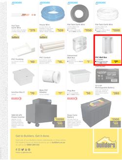 Builders : Here's To All Things Electrical (27 April - 21 June 2021), page 4