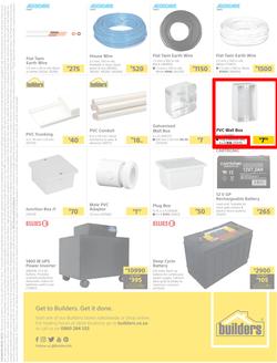 Builders : Here's To All Things Electrical (27 April - 21 June 2021), page 4