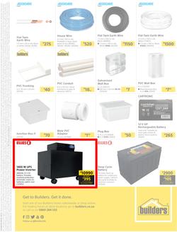 Builders : Here's To All Things Electrical (27 April - 21 June 2021), page 4