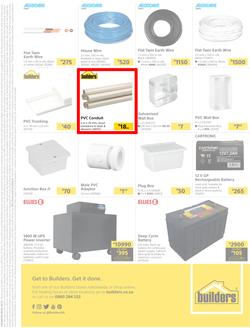 Builders : Here's To All Things Electrical (27 April - 21 June 2021), page 4