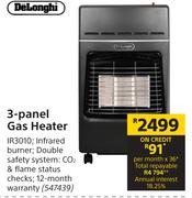 Delonghi 3 Panel Gas Heater IR3010