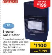 Goldair 3 Panel Gas Heater