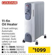 Goldair 11 Fin Oil Heater