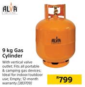 Alva 9kg Gas Cylinder
