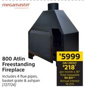 Megamaster 800 Atlin Freestanding Fireplace