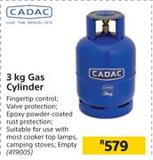 Cadac 3kg Gas Cylinder