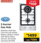Goldair 2 Burner Gas Hob