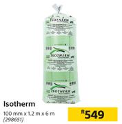 Isotherm-100mm x 1.2m x 6m