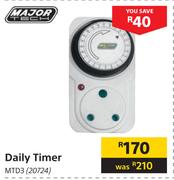 Major Tech Daily Timer MTD3