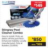 Blue Chem Stingray Pool Cleaner Combo